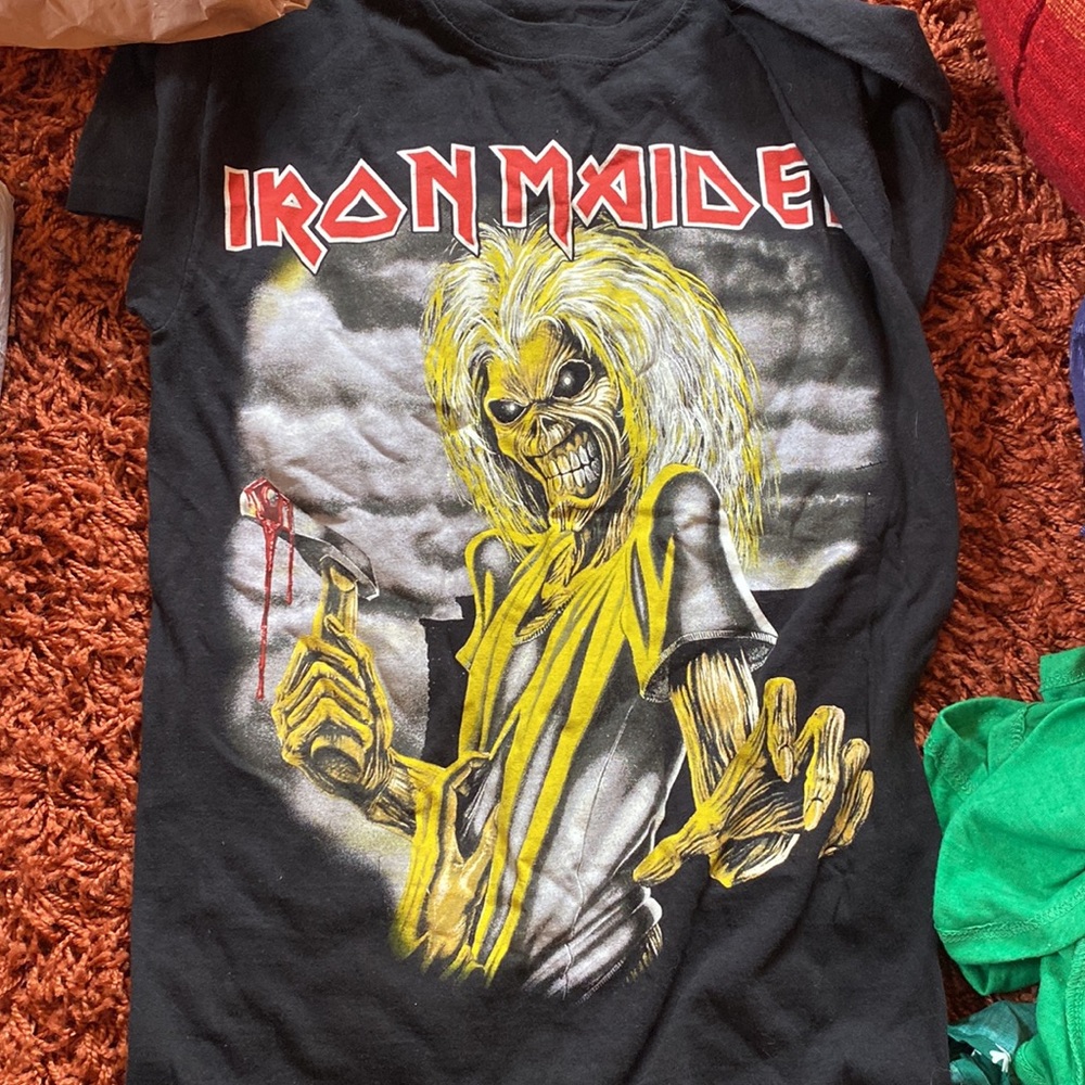 Life Clothing Iron Maiden T Shirt Small